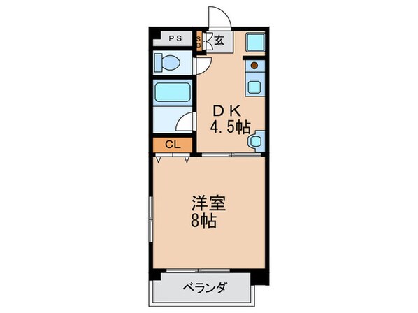 ハートカルム新高の物件間取画像